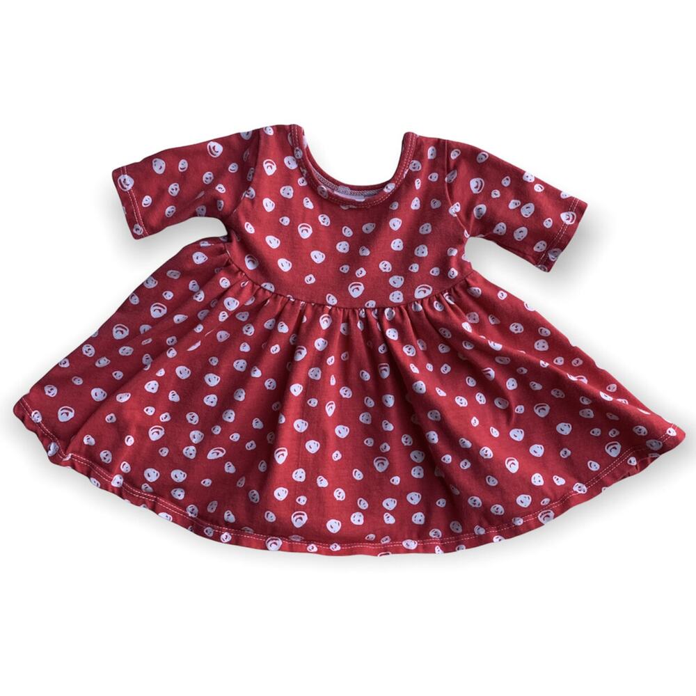 Vivie And Ash Red Dot Twirl Dress